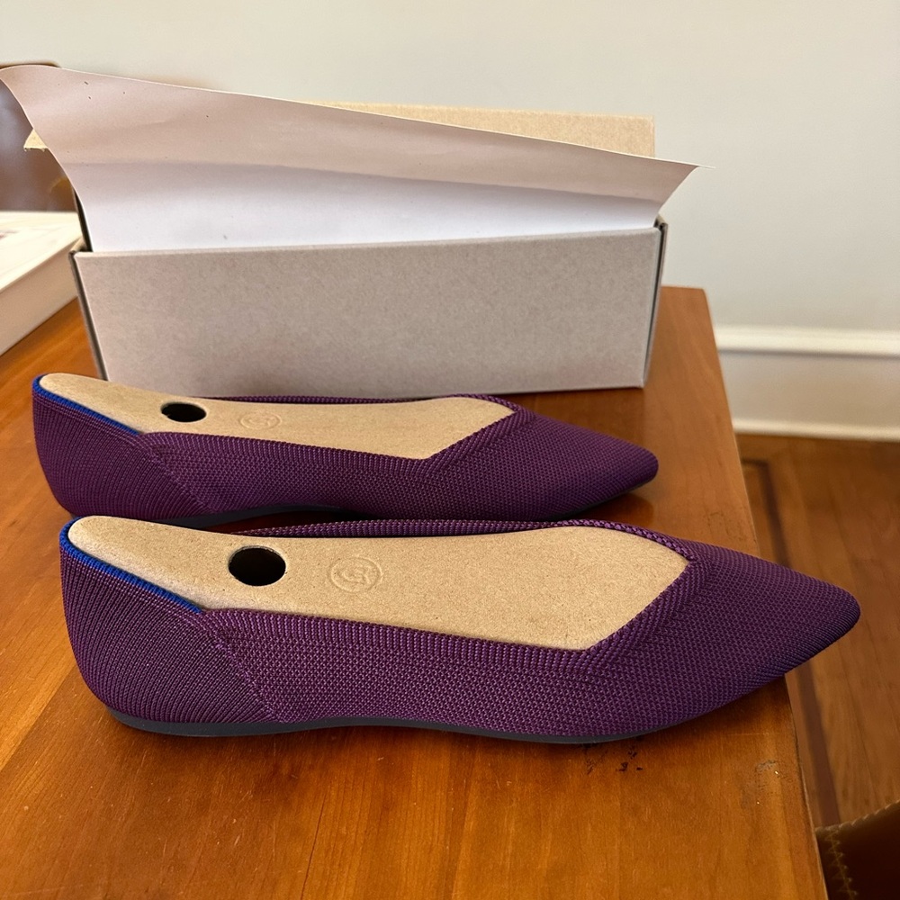 NWT Rothy’s flats never worn